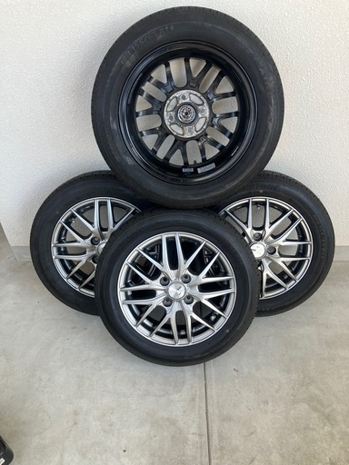155/65R14 タイヤ付きアルミホイール
