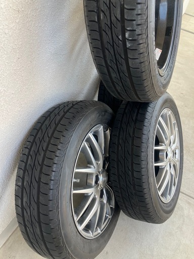 155/65R14 タイヤ付きアルミホイール