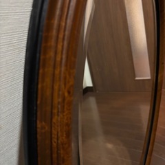 イタリア製　オーバルミラーの画像