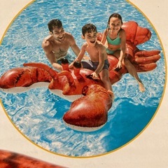 INTEX インテックス 57533 [ロブスターライドオン] 浮き輪　ビッグの画像