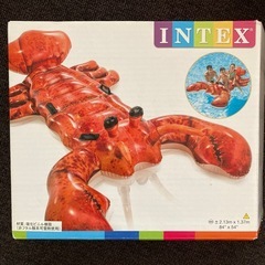 INTEX インテックス 57533 [ロブスターライドオン] 浮き輪　ビッグの画像