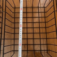 ワイヤーバスケット 黒の画像