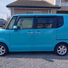 【車検2年付☆支払総額25万円】平成27年　ホンダ　NBOX　GLパッケージ　2WD　水色　走行距離118,000㎞の画像