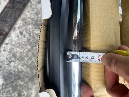 オーバーフェンダー　ゴムモール　熊本