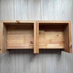 踏み台　　小物置き　２個　セット　ハンドメイドの画像