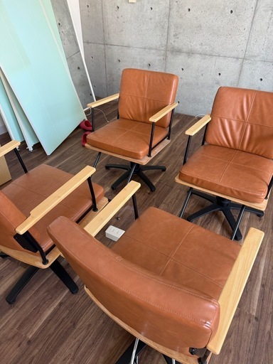 【オシャレなカフェ風チェアセット（ブラウン）】