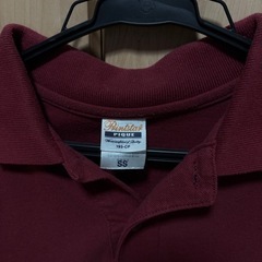 ポロシャツ SS バーガンディの画像