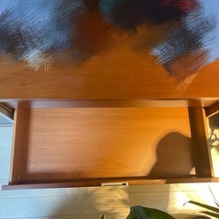 AVテレビボード　木目調の画像