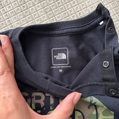 ノースフェイスkidsTシャツの画像