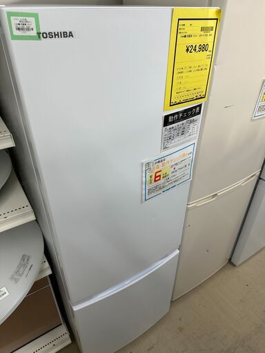 【ジャングルジャングル滋賀草津店】ジモティ来店特価!!　冷蔵庫　東芝　GR-V17BS　2024　J-2603186