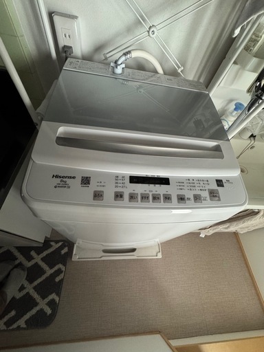 洗濯機 Hisense 8kg