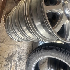 12インチアルミホイールけいとらよ軽トラ用の画像