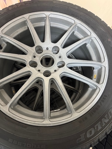 アルミホイール4本A-TECH 17インチ　8j　