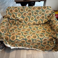 aimoha　レトロアンティークフリンジ花柄ソファーカバーの画像