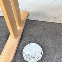 天然木　ダイニングテーブル ナチュラル 机の画像