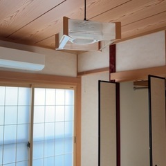 和風蛍光灯の画像