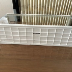 GEX ガラス水槽 60cm スリム ホワイトの画像