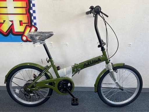 ?新車?折り畳み自転車 20インチ 6段変速 