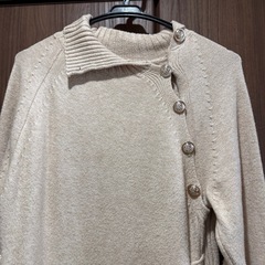 レディース冬用ニットワンピースの画像