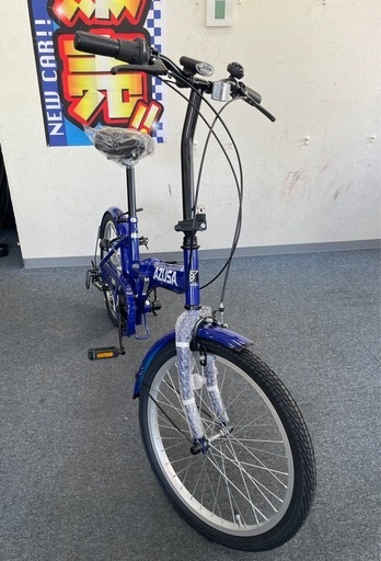 ?新車?折り畳み自転車 20インチ 6段変速