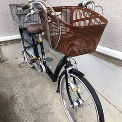 ブリヂストン 子乗せ自転車 アンジェリーノ (中古)の画像