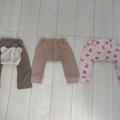 ベビーズボン(70〜80)3点セットの画像