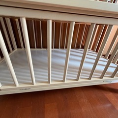 ベビーベッド　石崎家具スリーピープロヴァンスの画像