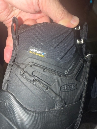 【美品KEEN】ベンチャー ミッド ウォータープルーフ メンズ