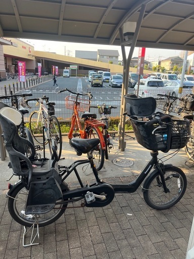 ママチャリタイプの電動アシスト自転車