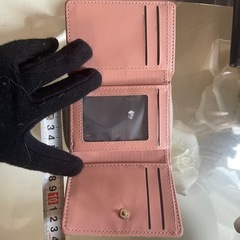 女児用三つ折り財布の画像