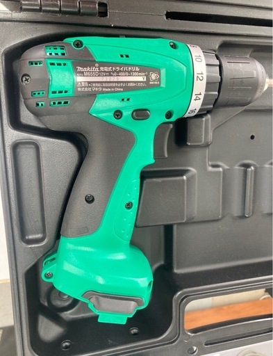マキタ(Makita) 充電式ドライバドリル 12V バッテリー2個付き M655DWX  リサイクルショップ宮崎屋　住吉店26.3.24