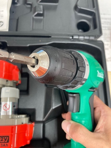 マキタ(Makita) 充電式ドライバドリル 12V バッテリー2個付き M655DWX  リサイクルショップ宮崎屋　住吉店26.3.24
