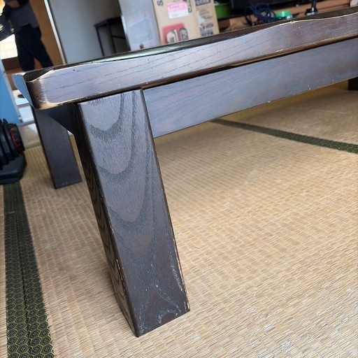 【花巻市】こたつテーブル（コード無し）お譲りします／状態良好・即引き取り可能