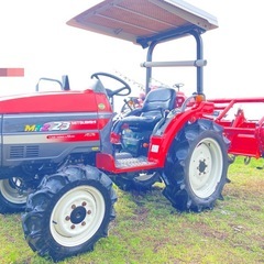 三菱 トラクター MTZ23 23馬力 パワステ PTO逆転 自動水平 4WD 706時間 中古 引き取り限定の画像