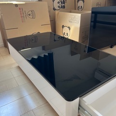 収納付き  ローテーブルの画像