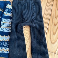 まとめ売り4着　冬スパッツズボン80センチの画像