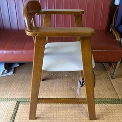 【花巻市】子どもイス　ハイチェアお譲りします／状態良好・即引き取り可能の画像
