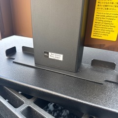 テレビ台　WALL テレビスタンド　B1 テレビスタンド + 棚板付き セット 隠しキャスター付き 首振りの画像