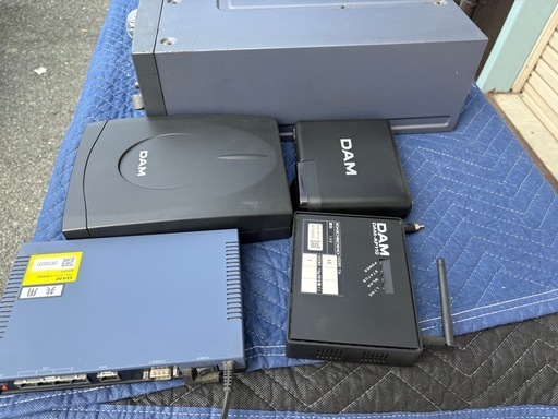 ?カラオケ機器一式 DAMセット マイク付き