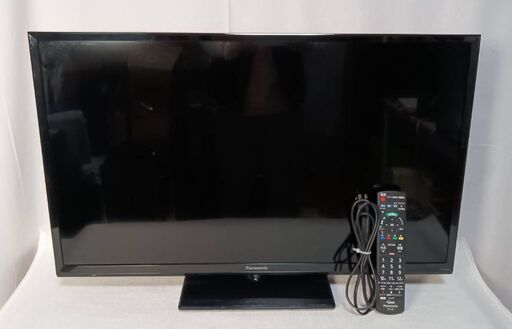 【B626】Panasonic　テレビ　32インチ　2021年製　リモコン有り　動作確認OK　現状品