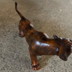 鋳物　虎の置物　　全長55cm 1500円の画像