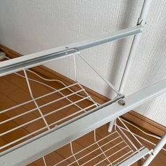 ホワイト　　収納ラックの画像