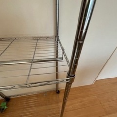 メタルラック 洋服収納の画像