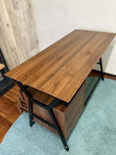 ニトリ デスク ワゴン付き 120cm 在宅ワーク 学習机【※4/2まで掲載予定】値下げしました