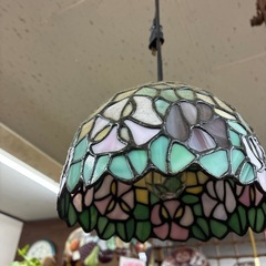 商談中3.5万円イタリア製　アンティークステンドグラス照明の画像