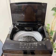 【🐤買取市場 1年保証 ジモティー限定特別価格】R423 ☀️ アイリスオーヤマ 洗濯機（6.0㎏) 23年製 IAW-T605BL ⭐ 動作確認済 ⭐ クリーニング済の画像