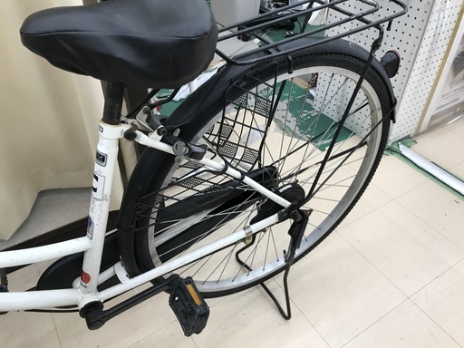 ☆ドリーム2号館☆Chelsa/27インチ/中古自転車/白 ☆ドリーム2号館☆ ジモティー割引 PEDAL/Chelsa/27インチ/ホワイト