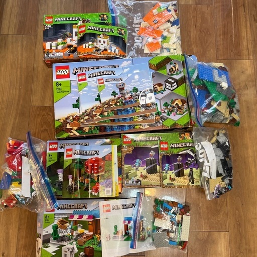 LEGOマイクラ21145,21161,21151,21179,21184