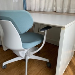 オカムラ　ワークデスク　 机　
ホワイト　　　　　の画像