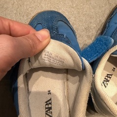 子供靴2足セット 15cm ニューバランス・ZARAの画像